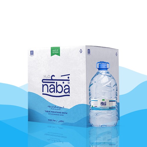 مياه نبع تبوك 5 لتر